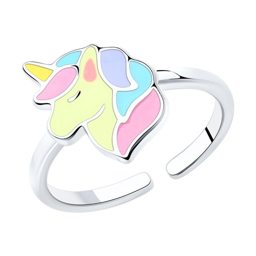 Кольцо SOKOLOV - Серебро 925, Эмаль (арт. 94013259)