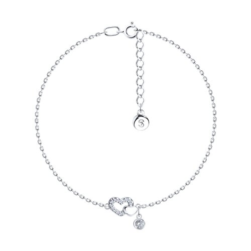 Браслет SOKOLOV - Серебро 925, Фианит (арт. 94050416)
