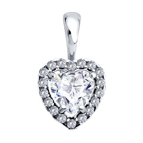 Подвеска Diamant - Серебро 925, Фианит (арт. 94-130-00122-2)