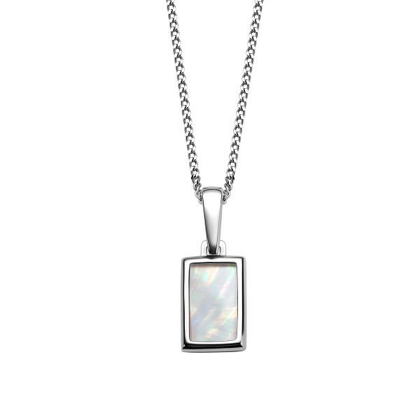 Колье Дар - Серебро 925, Перламутр (арт. Кц-2296рп484)