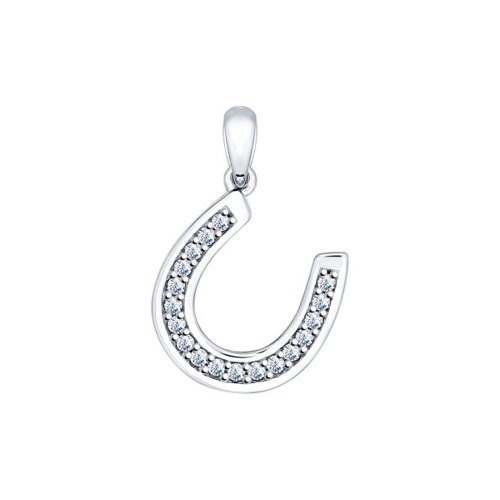 Подвеска SOKOLOV - Серебро 925, Фианит (арт. 94031551)