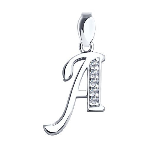 Подвеска SOKOLOV - Серебро 925, Фианит (арт. 94030450)