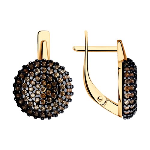 Серьги Diamant - Серебро 925, Фианит (арт. 93-120-01828-1)