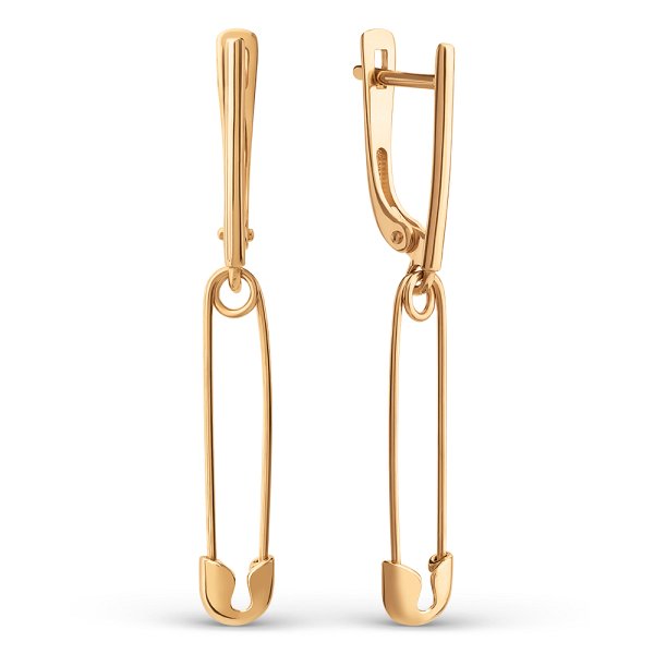 Серьги ЮФ Династия - Золото 585 (арт. 030152-1000)