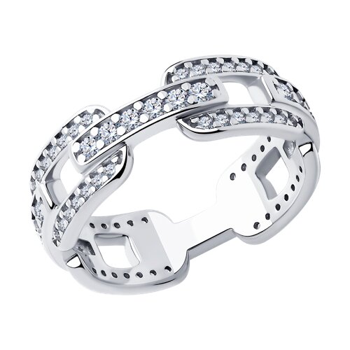 Кольцо SOKOLOV - Серебро 925, Фианит (арт. 94013834)