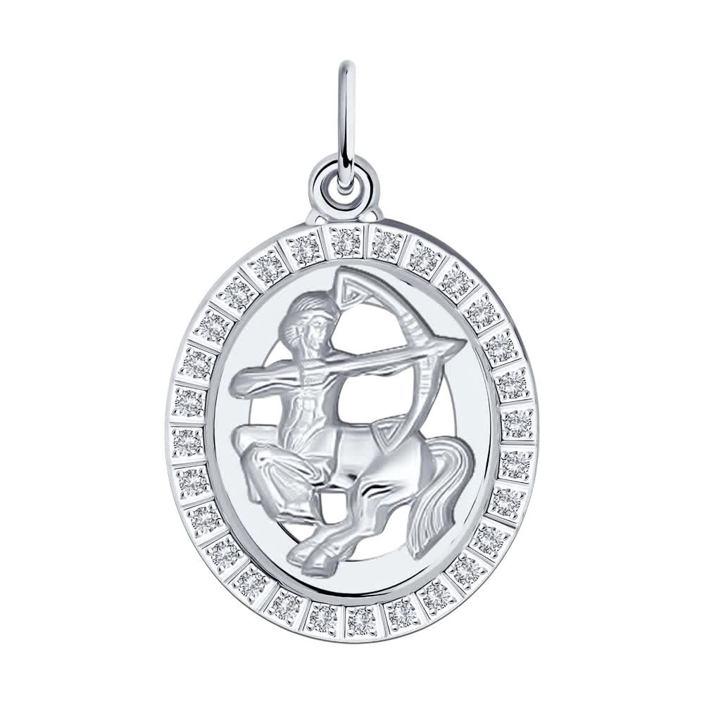 Подвеска Diamant - Серебро 925, Фианит (арт. 94-130-00152-1)