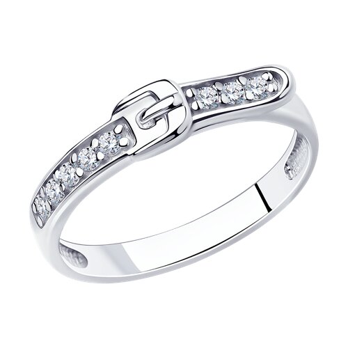 Кольцо SOKOLOV - Серебро 925, Фианит (арт. 94013376)