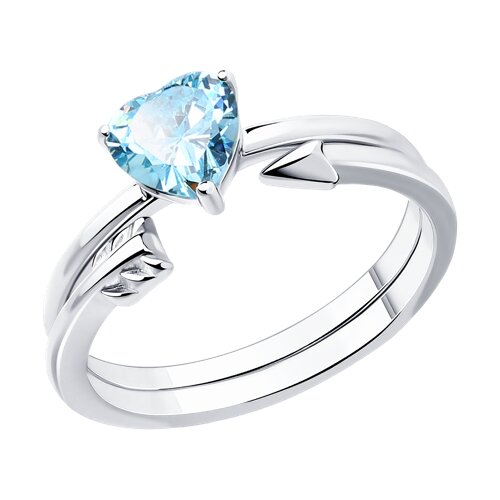 Кольцо SOKOLOV - Серебро 925, Фианит (арт. 94013723)