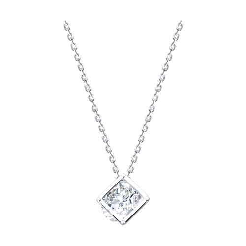Колье SOKOLOV - Серебро 925, Фианит (арт. 94071254)