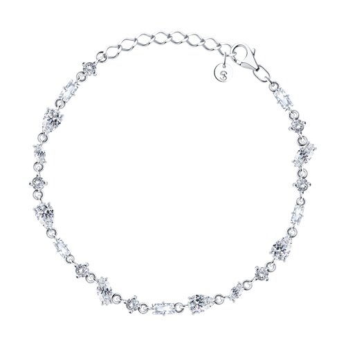 Браслет SOKOLOV - Серебро 925, Фианит (арт. 94051174)