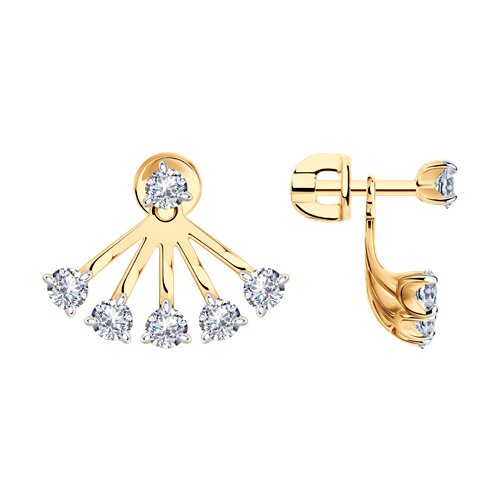 Серьги Diamant - Серебро 925, Фианит (арт. 93-122-01505-1)