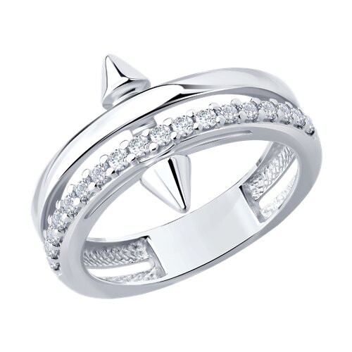 Кольцо SOKOLOV - Серебро 925, Фианит (арт. 94014657)