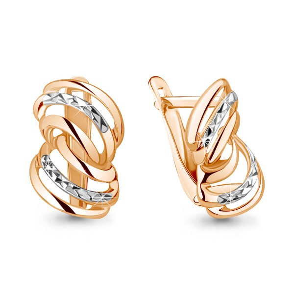 Серьги Аквамарин - Золото 585 (арт. 31616.1)