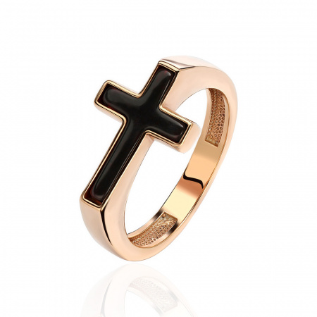 Кольцо Максипром - Серебро 925, Янтарь (арт. 210 2441 201)