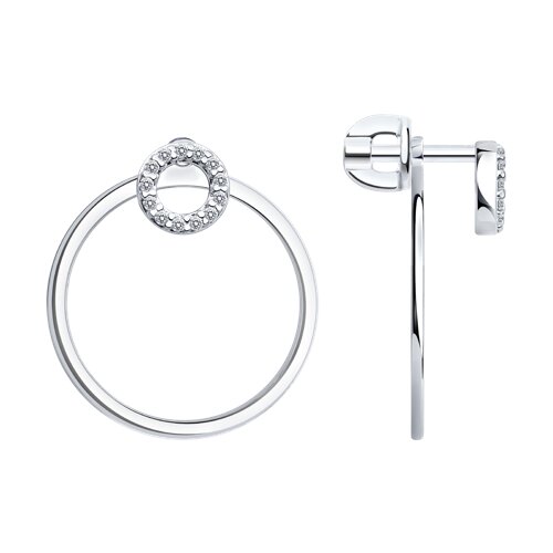 Серьги Diamant - Серебро 925 (арт. 94-122-00012-1)