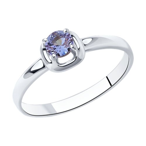 Кольцо SOKOLOV - Серебро 925, Танзанит (арт. 92012104)