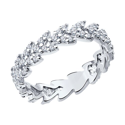 Кольцо SOKOLOV - Серебро 925, Фианит (арт. 94013720)