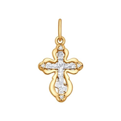 Подвеска SOKOLOV - Серебро 925, Фианит (арт. 93120038)