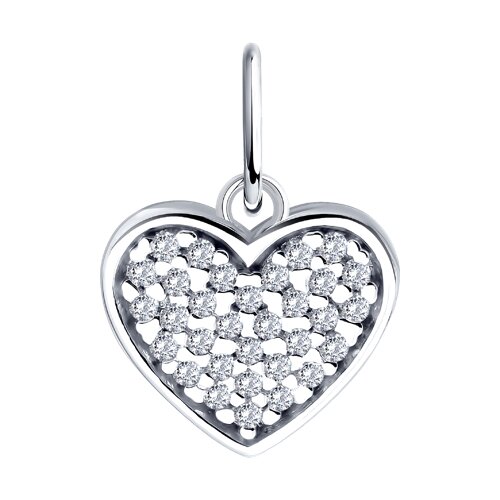 Подвеска Diamant - Серебро 925, Фианит (арт. 94-130-00268-1)