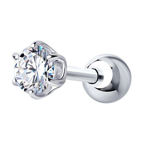 Серьга SOKOLOV - Серебро 925, Фианит (арт. 94170195)