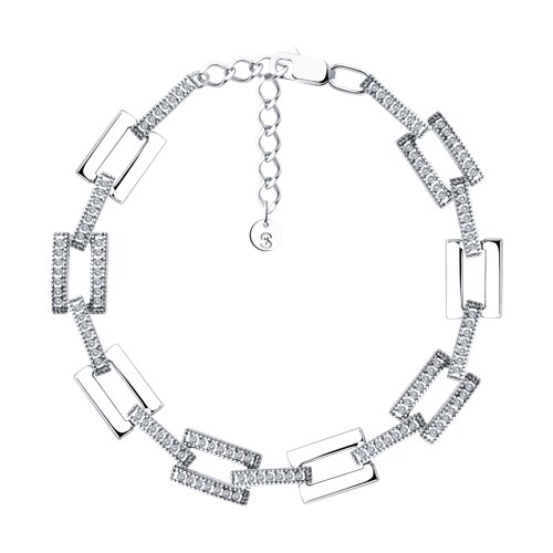 Браслет SOKOLOV - Серебро 925, Фианит (арт. 94051262)