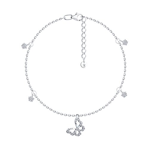 Браслет SOKOLOV - Серебро 925, Фианит (арт. 94051500)