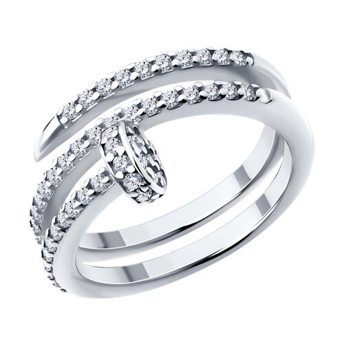 Кольцо Diamant - Серебро 925, Фианит (арт. 94-110-02048-1)