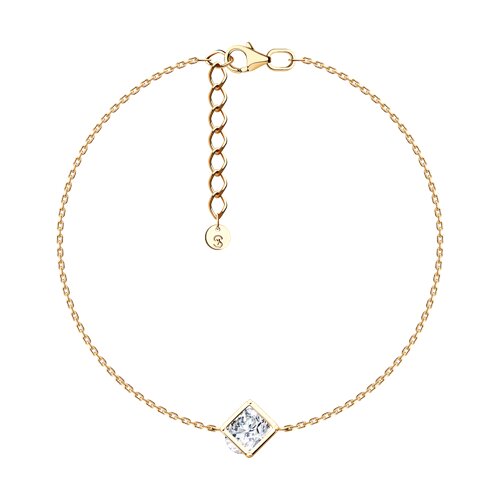 Браслет SOKOLOV - Серебро 925, Фианит (арт. 93050227)