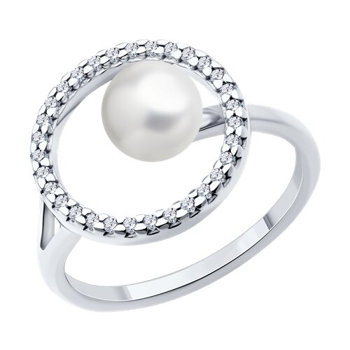 Кольцо SOKOLOV - Серебро 925, Фианит (арт. 94014048)