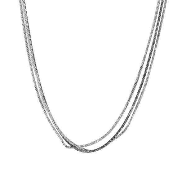 Колье Фиделис - Серебро 925 (арт. XGI01645-RdRt)