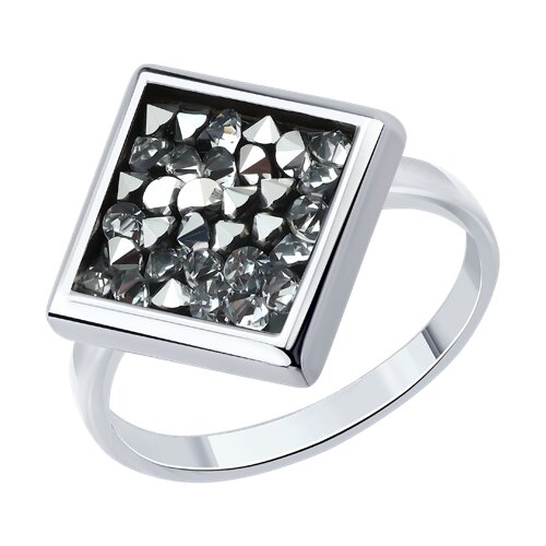 Кольцо Diamant - Серебро 925, Кристальная ткань (арт. 94-110-00098-1)