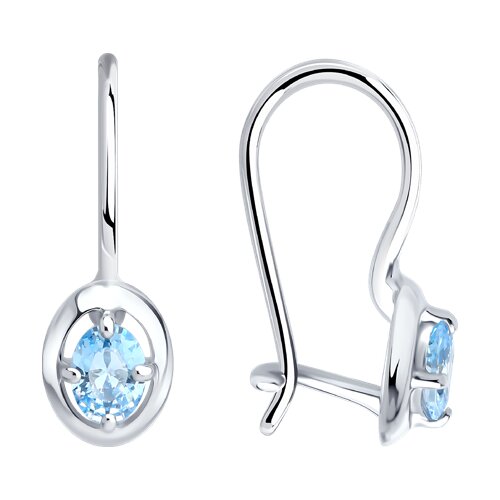 Серьги Diamant - Серебро 925, Фианит (арт. 94-120-02236-1)