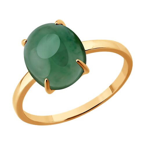 Кольцо SOKOLOV - Серебро 925, Жадеит (арт. 83010273)