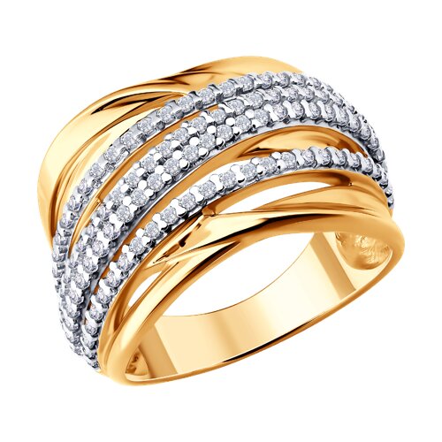 Кольцо SOKOLOV - Серебро 925, Фианит (арт. 93011193)