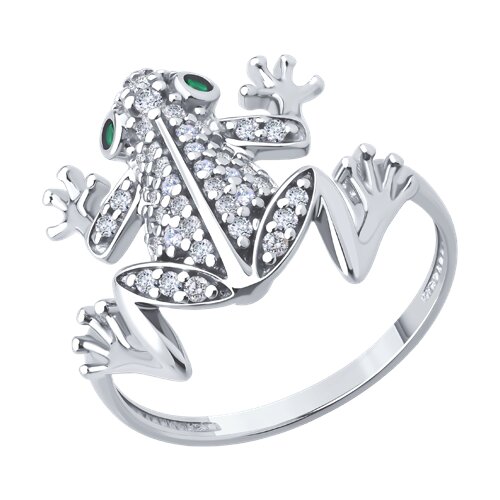 Кольцо SOKOLOV - Серебро 925, Фианит (арт. 94014423)