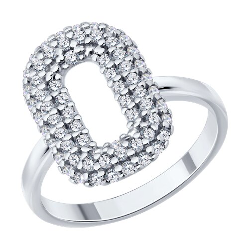 Кольцо SOKOLOV - Серебро 925, Фианит (арт. 94014841)