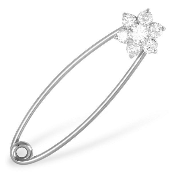 Булавка EFREMOV - Серебро 925, Фианит (арт. 1510018986-501)