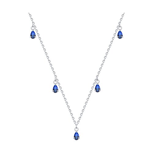 Колье SOKOLOV - Серебро 925, Фианит (арт. 94071556)