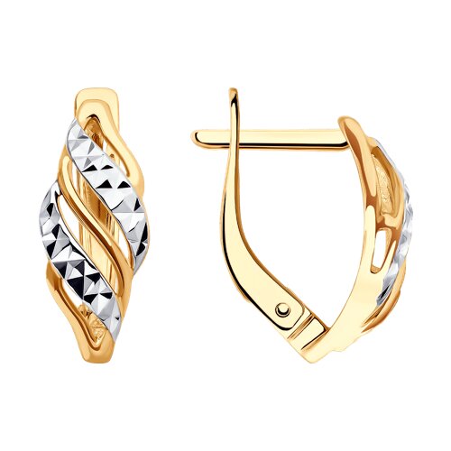 Серьги Diamant - Золото 585 (арт. 51-120-02258-1)