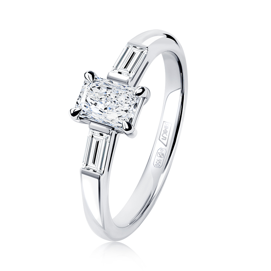 Кольцо Platinum Lab. - Платина 950 (арт. ПК-355-01)