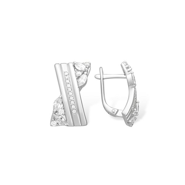 Серьги EFREMOV - Серебро 925, Фианит (арт. 1210017507-501)