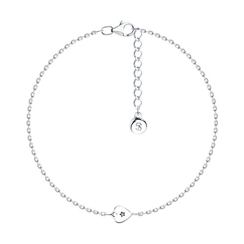 Браслет SOKOLOV - Серебро 925, Фианит (арт. 95050030)