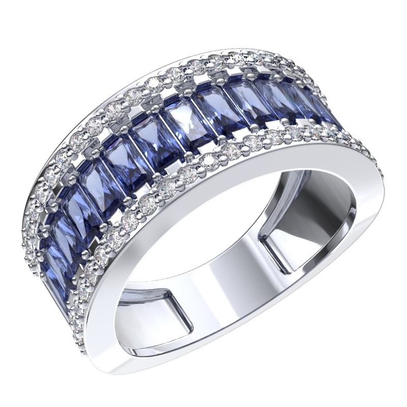 Кольцо POKROVSKY - Серебро 925, Фианит (арт. 1101692-01335)