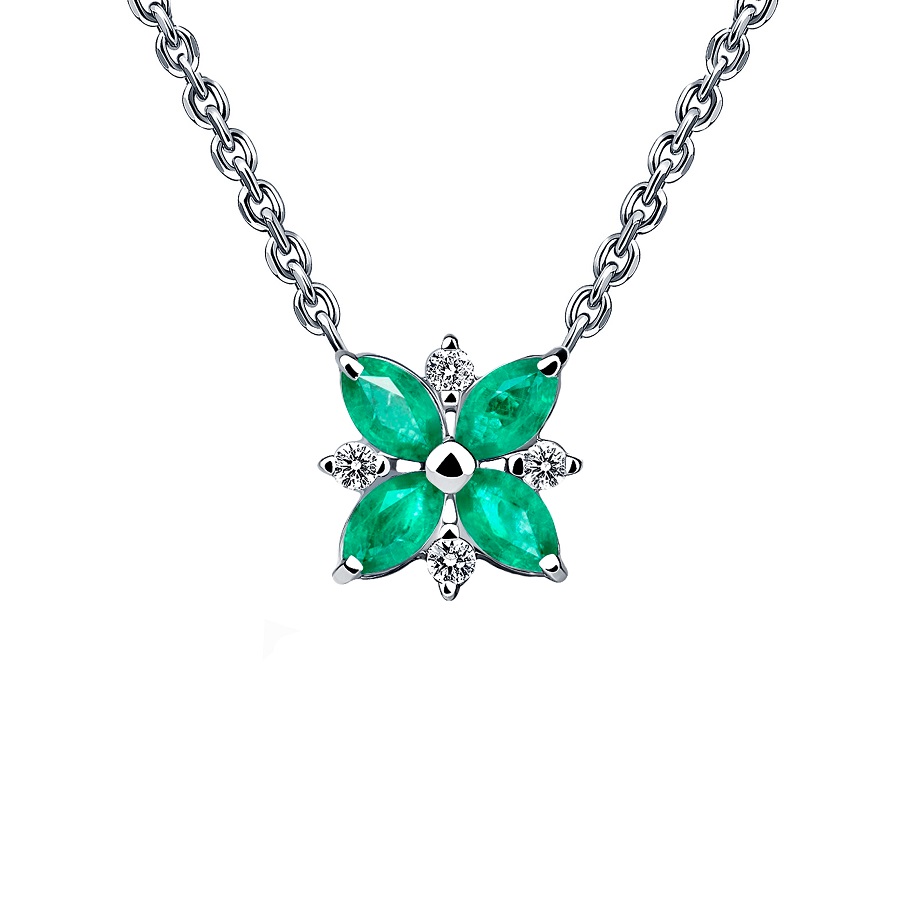 Колье Platinum Lab. - Платина 950 (арт. ПХ-062И-01)