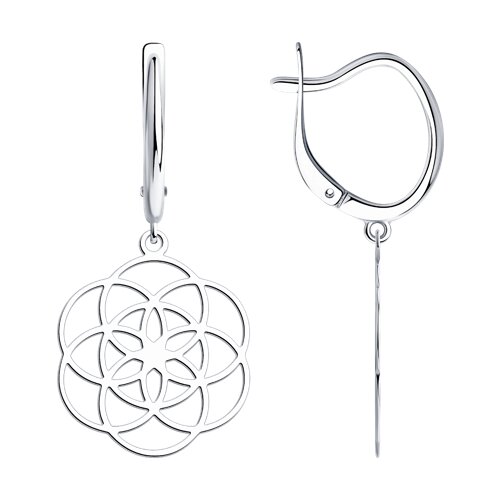 Серьги Diamant - Серебро 925 (арт. 94-121-01467-1)