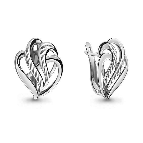 Серьги Аквамарин - Серебро 925 (арт. 31691.5)