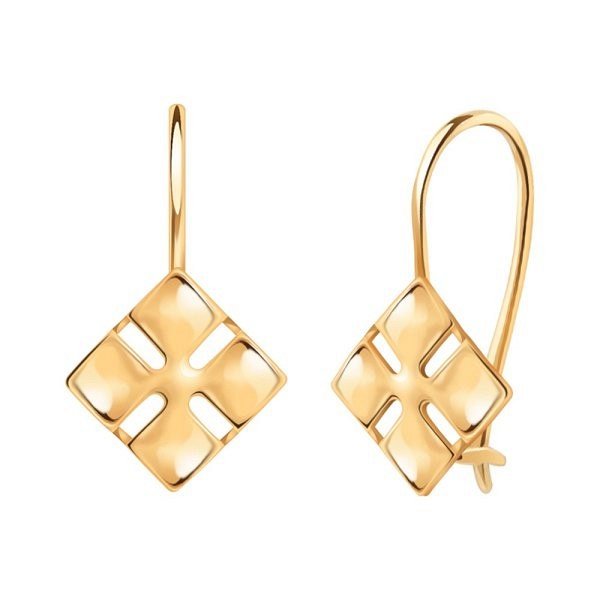 Серьги Атолл - Золото 585 (арт. 21151)