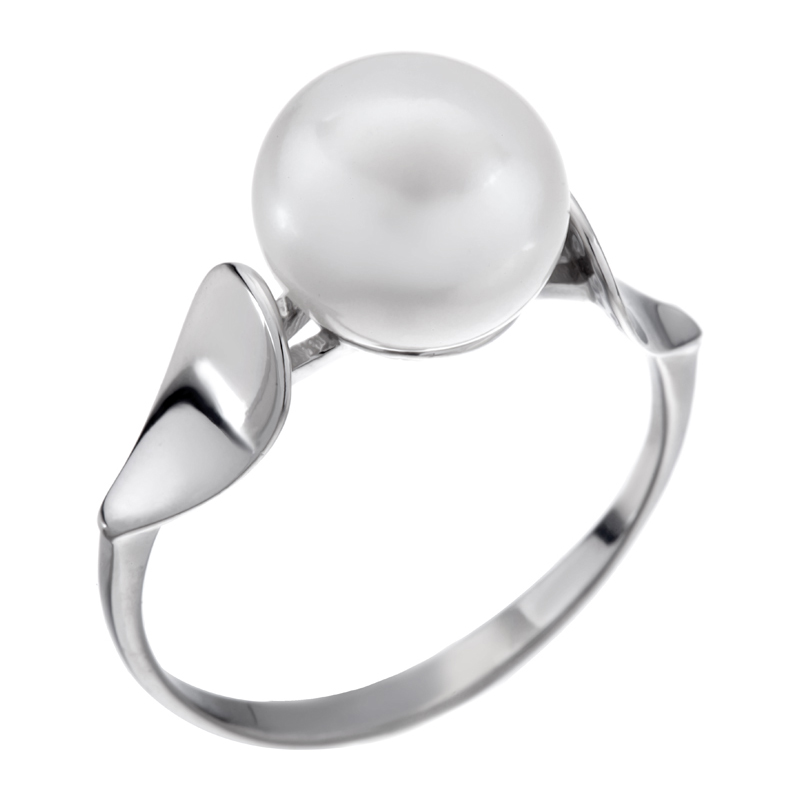 Кольцо Мастер Клио - Серебро 925, Жемчуг культивированный (арт. 24К0565С)