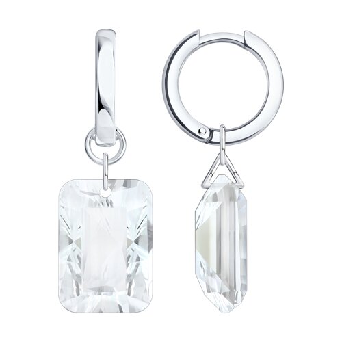 Серьги SOKOLOV - Серебро 925, Кристалл (арт. 94027731)