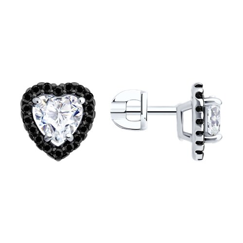 Серьги Diamant - Серебро 925, Фианит (арт. 94-122-00122-1)